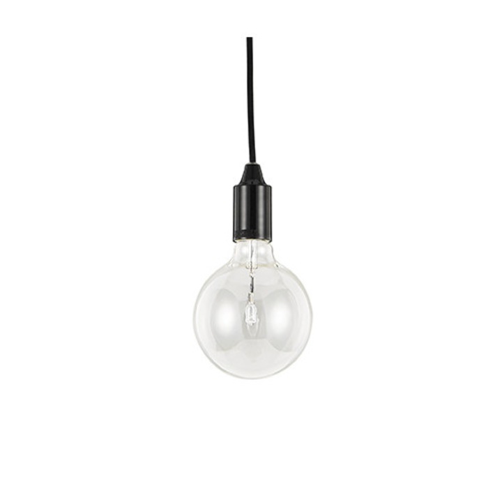 Lustra, EDISON SP1 NERO, IDEAL LUX, Negru