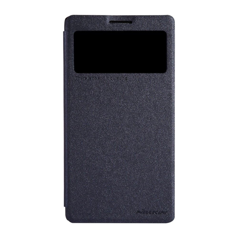 Husa de protectie telefon mobil Book Sparkle compatibila cu Lenovo Vibe Z K910, Negru