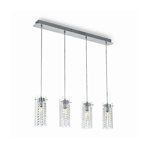 Lustra, IGUAZU SP4, IDEAL LUX, Crom