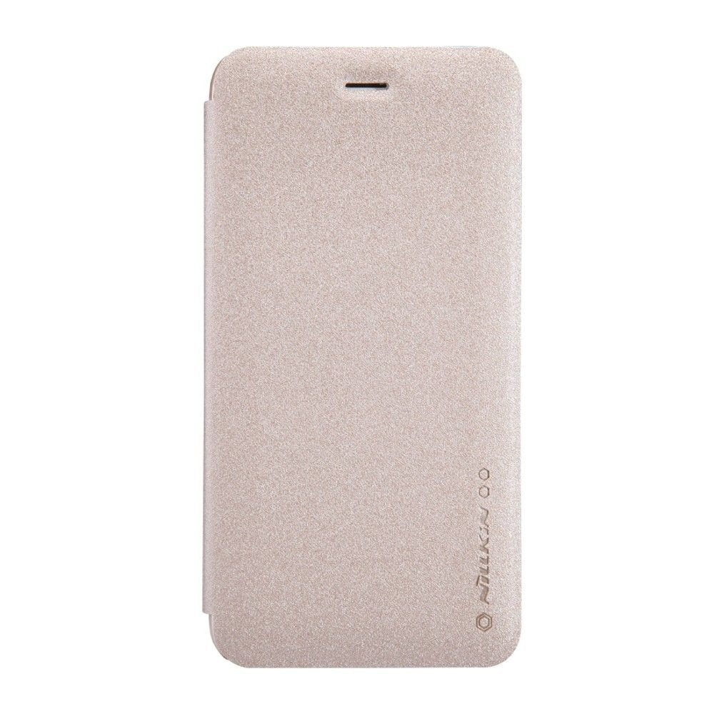 Husa de protectie telefon mobil Book Sparkle compatibila cu Apple iPhone 6 Plus, Auriu