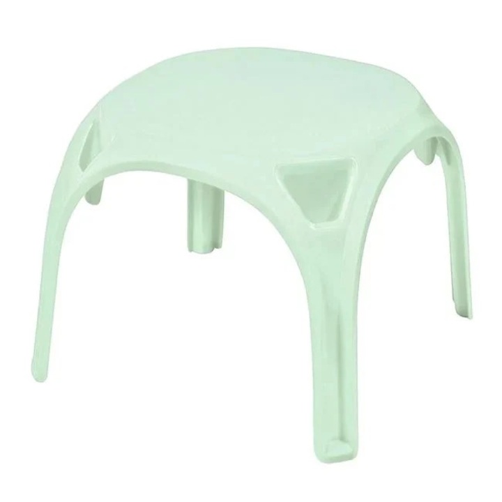 Masa pentru copii, Welora, din plastic, dimensiuni 55x55x48, verde