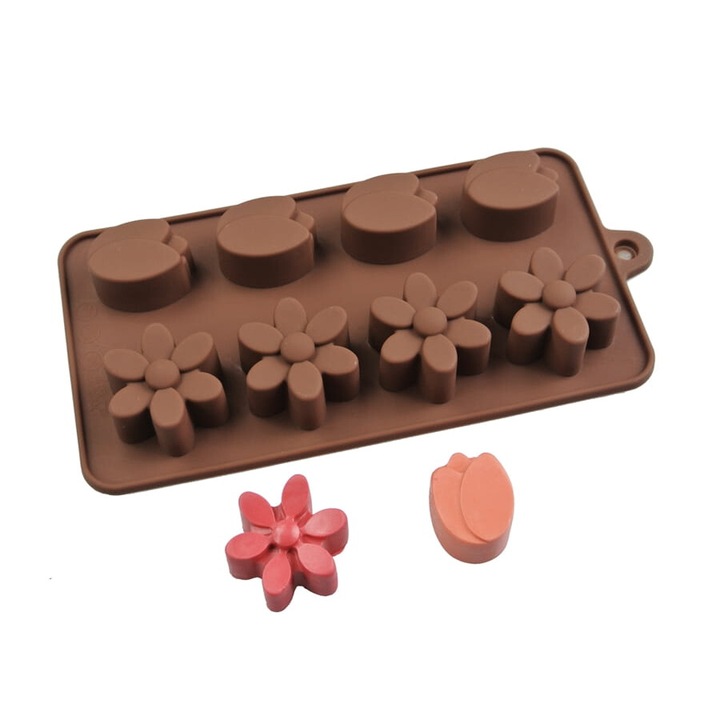 Силиконова форма Cake Land за торти и шоколад, 20x10см, устойчива на температури от -60 до +230, черна