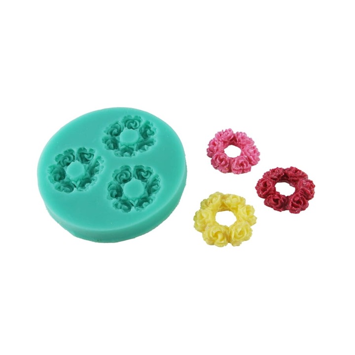 Forma siliconica Cake Land pentru ornamente de tort, 2,5cm