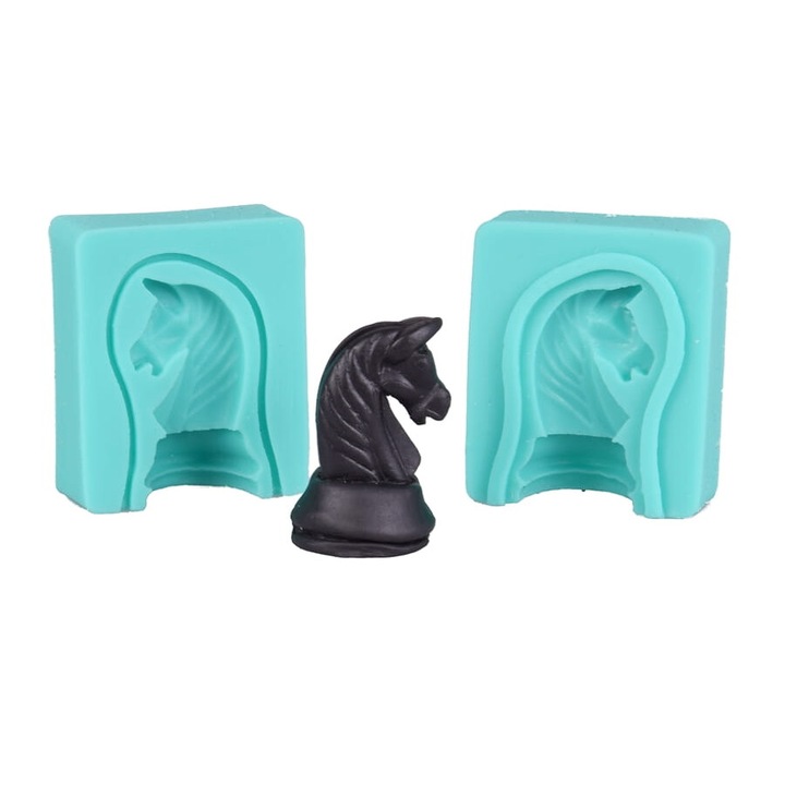 Forma siliconica Cake Land, Model sah, 4,3cm, pentru decorat prajituri