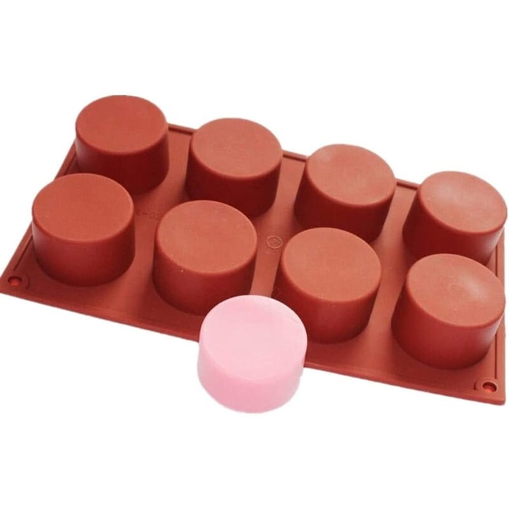 Szilikon forma egyadagos süteményekhez Cake Land, 60x35mm, 17x29cm, véletlenszerű szín