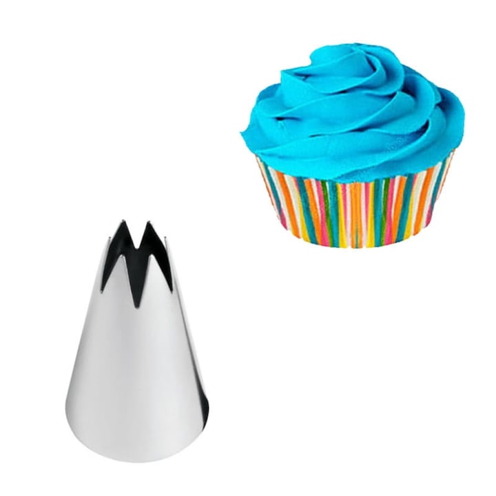 Cake Land 1M nyitott díszítőcső, 5mm, 25mmx45mm