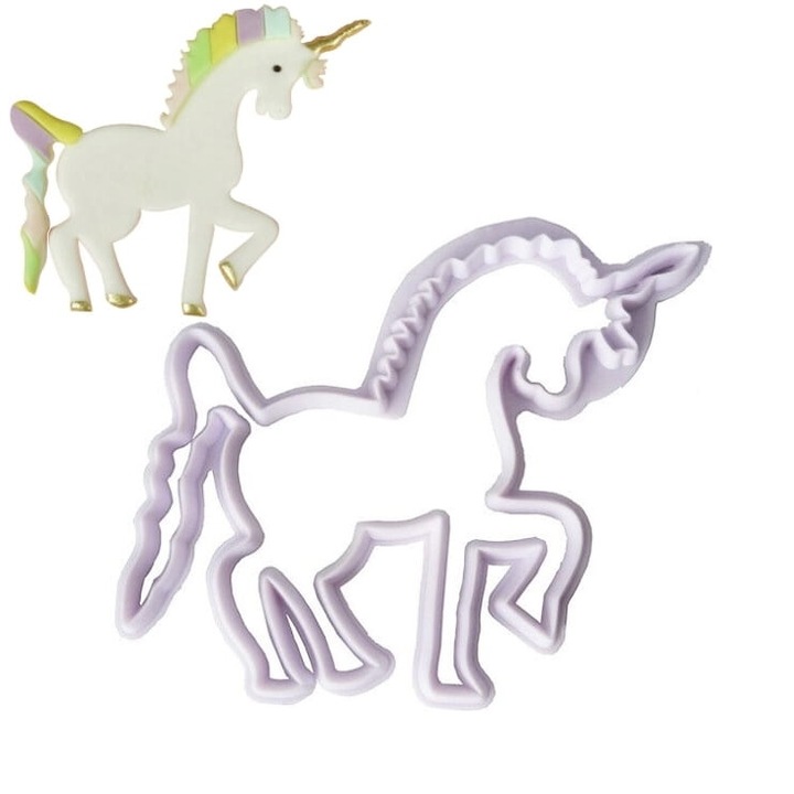 Forma prajituri, Cake Land, model unicorn, 8x11cm