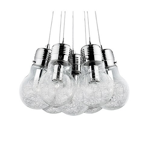 Lustra, LUCE MAX SP7, IDEAL LUX, Aluminiu