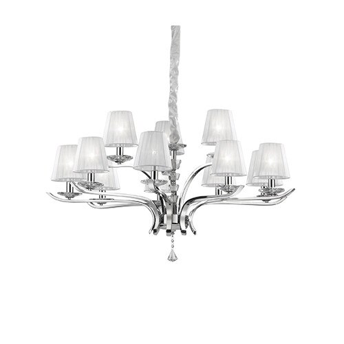 Lustra, PEGASO SP12, IDEAL LUX, Crom