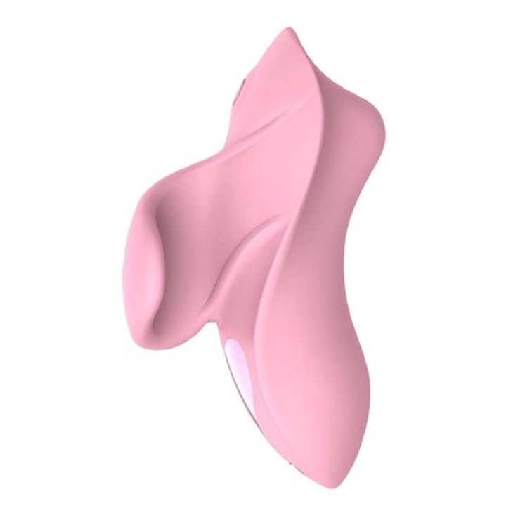 Vashoy mini vibrátor, 9 vibrációs mód, rózsaszín, hordozható