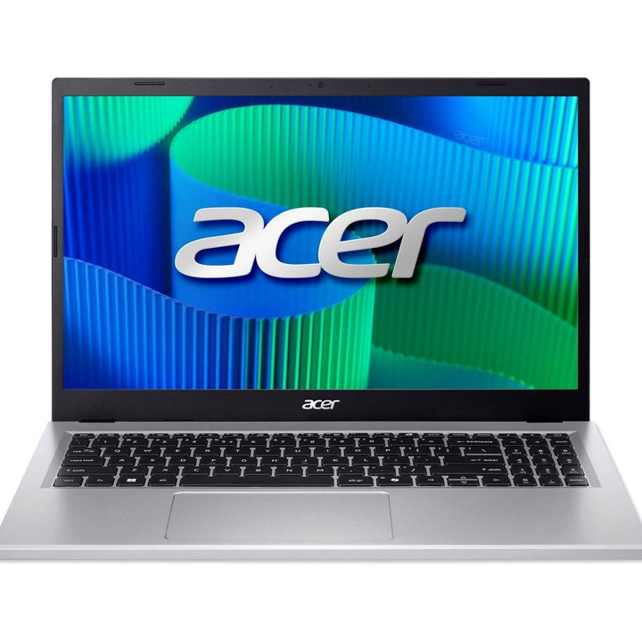 Laptop Acer Extensa EX215-57-58K6, EX215-57-58K6, 15,6", Intel Core i5-1334U (10 magos), Intel Iris Xe Graphics, 16 GB 4800 MHz (1x16 GB) DDR5, ezüst