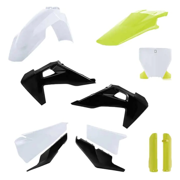 Kit plastice ACERBIS Husqvarna TC/FC 19-22, FX350/450 20-22, TX300i 20-22 Black/White