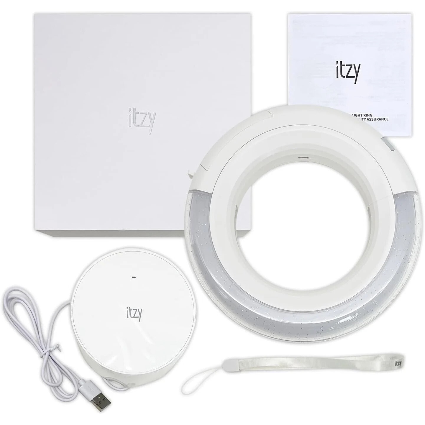 FB05-025 L★ ベジット Ring light, ITZY Lightstick, set de Photocards, multicolor