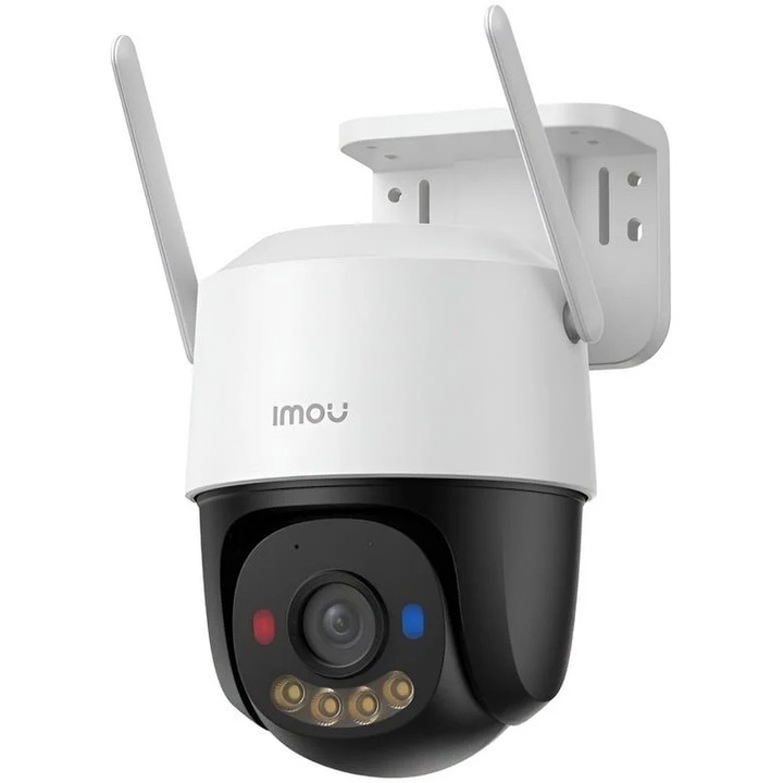 Безжична камера за наблюдение IMOU Cruiser SC 4G IPC-K7FP-5H0TE-EU с Pan/Tilt 360 градуса, 5MP, 2880x1620, 8x цифрово увеличение, интелигентно цветно нощно виждане, интелигентно откриване и проследяване, слот за SIM карта, двупосочен разговор, ONVIF