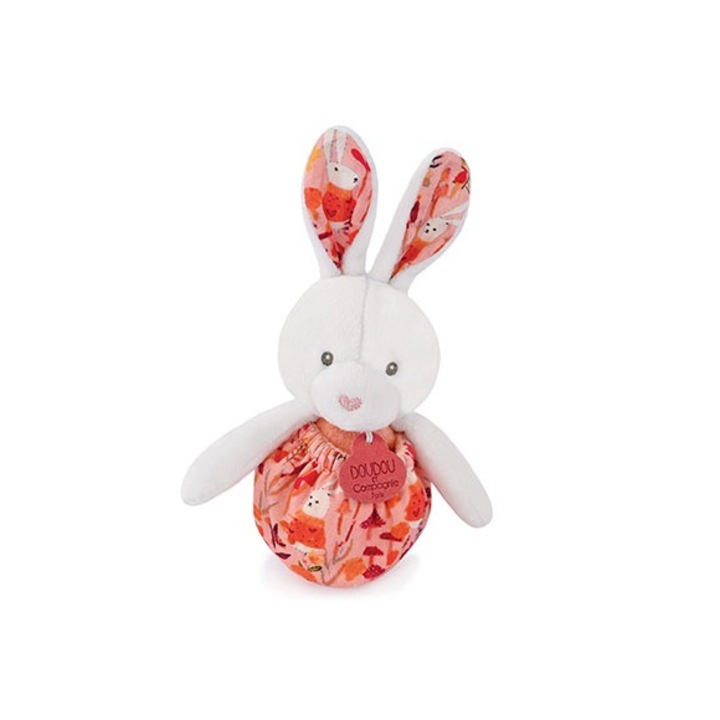 Iepuras Doudou® - jucarie de plus, 20 cm, model 1