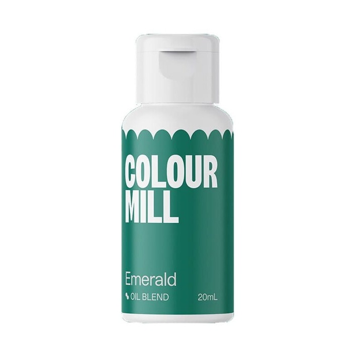 Colorant alimentar Colour Mill, emerald, 20ml, 100% pe baza de ulei