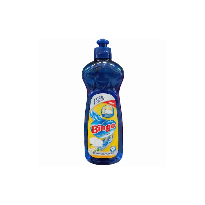 Detergent Vase Bingo Lamaie 400ml, lichid, putere de dizolvare a grasimilor de 4 ori mai rapida