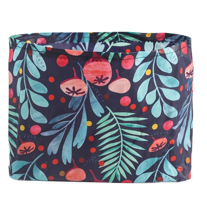 Памучна торбичка за съхранение на плодове, Enforose, за многократна употреба, с пчелен восък, многоцветна