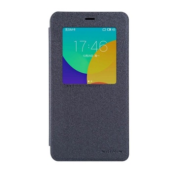 Husa de protectie telefon mobil Book Sparkle compatibila cu Meizu Mx4 Pro, Negru Husa de protectie telefon mobil Book Sparkle compatibila cu Meizu Mx4 Pro, Negru