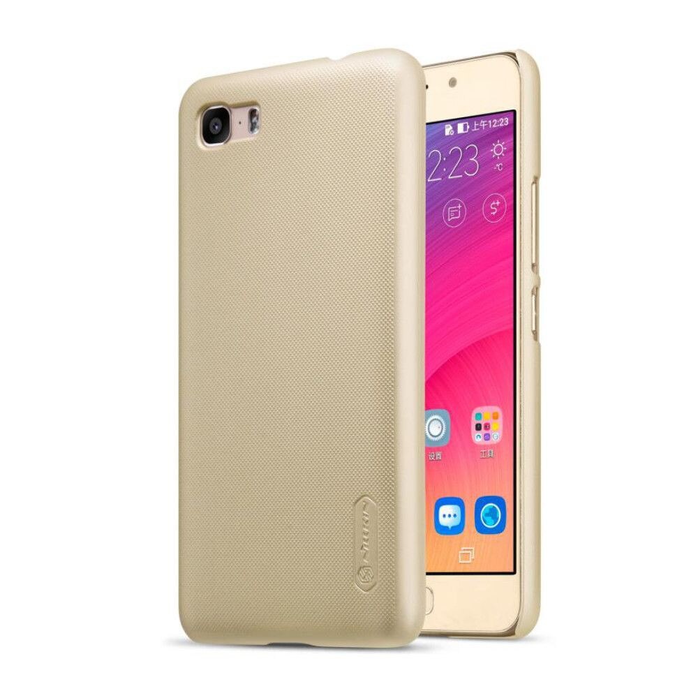 Husa de protectie telefon mobil carcasa Frosted compatibila cu Zenfone 3S Max ZC521TL, auriu