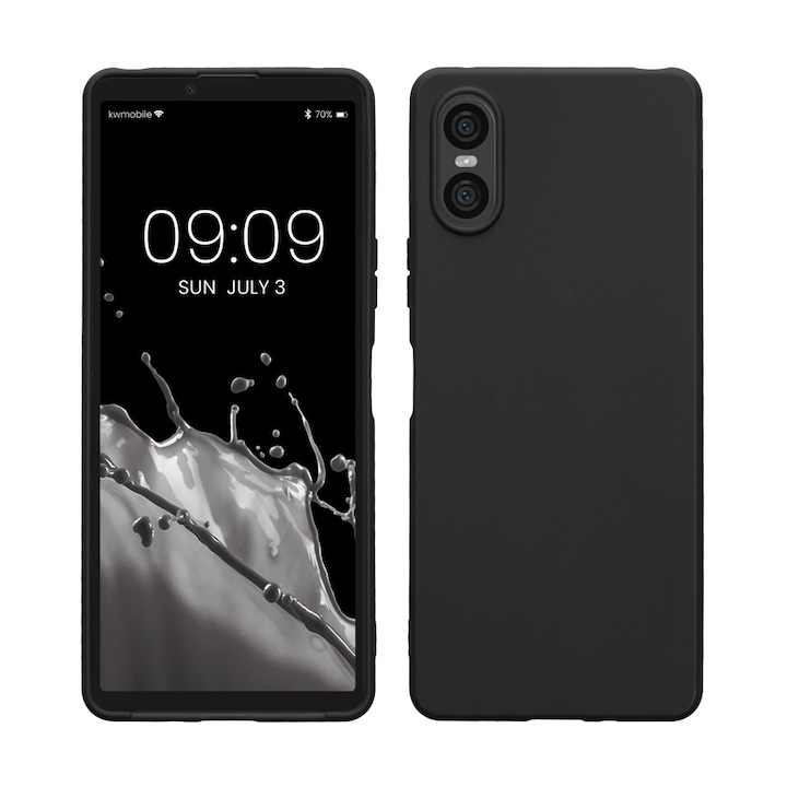 ΠΠ°Π»ΡΡ Kwmobile Π·Π° Sony Xperia 10 VI, ΡΠ΅ΡΠ΅Π½, ΡΠΈΠ»ΠΈΠΊΠΎΠ½, KWM000021TP001C