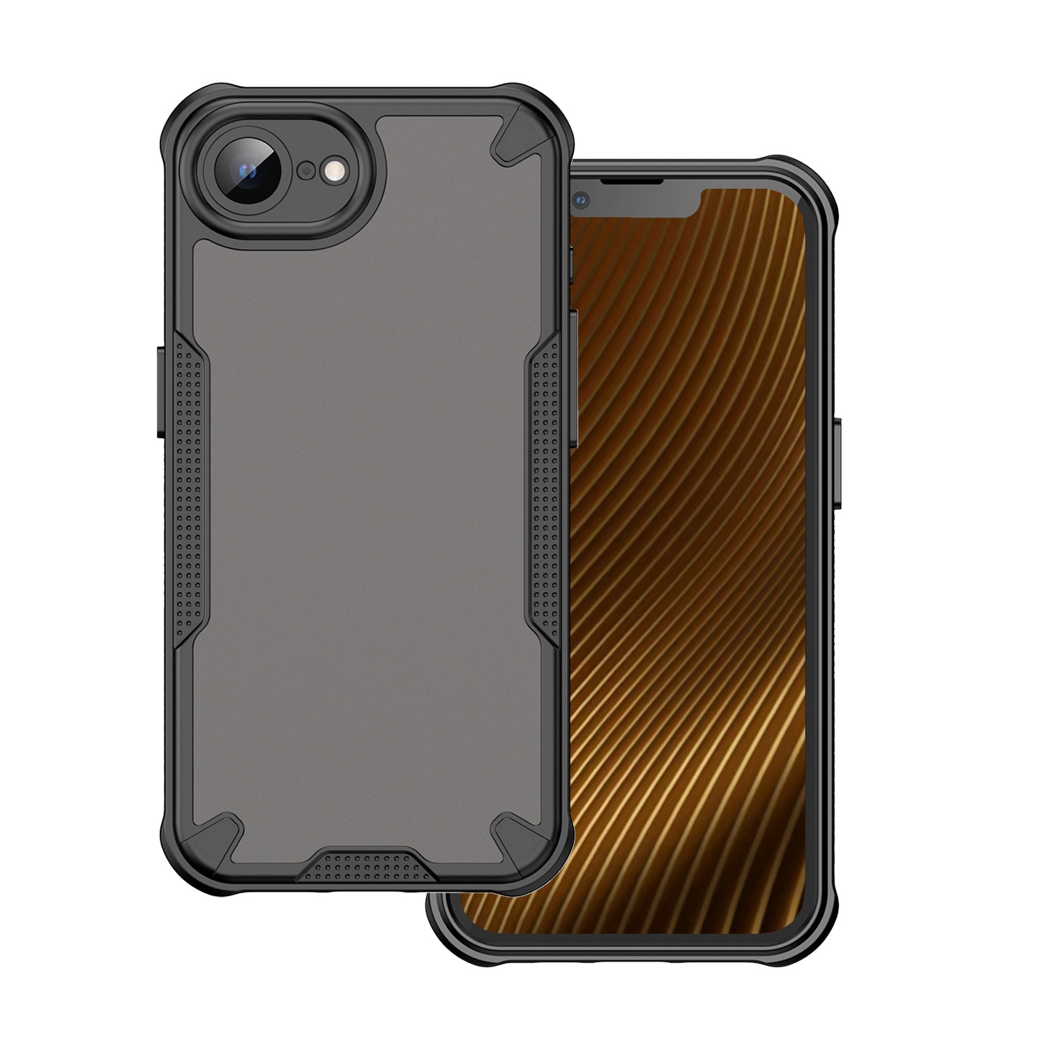 Husa telefon, neagra, 1,5mm, pentru iPhone 16e