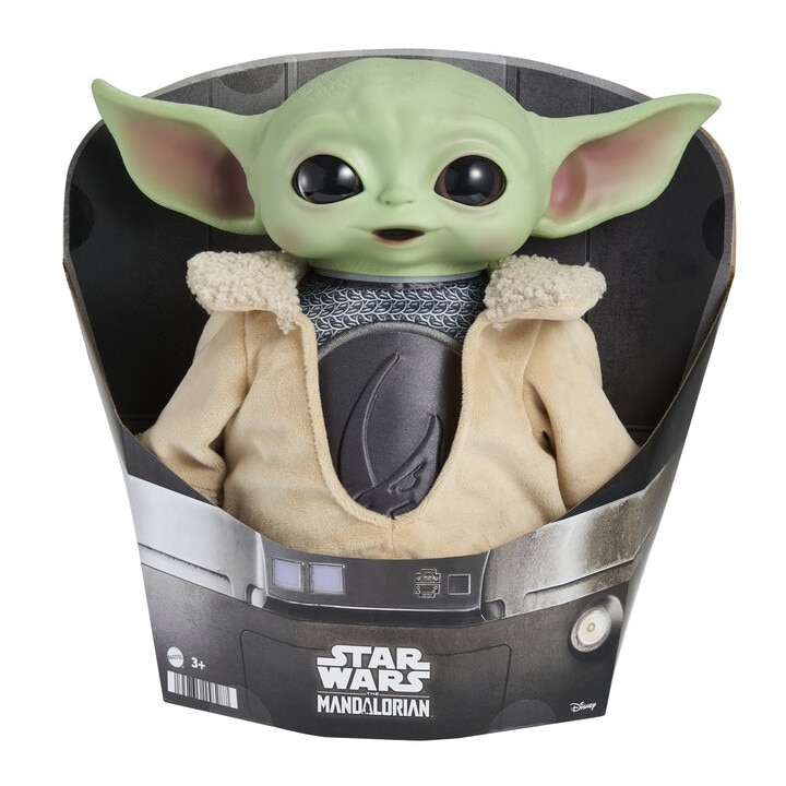 Figurina Baby Yoda Grogu, Star Wars: The Mandalorian, 28cm