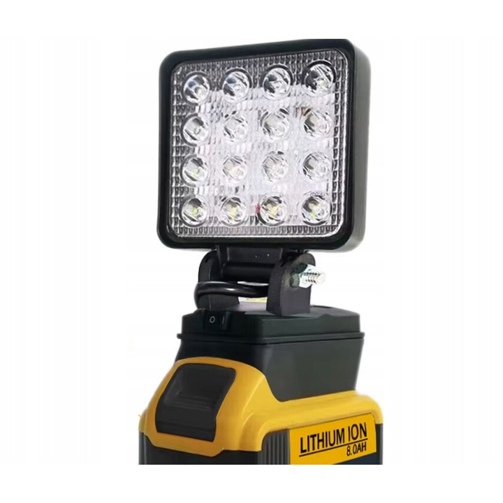 Lanterna MOTO, lampa LED 16 dioduri, 3900lm, 6000K, 10-30V