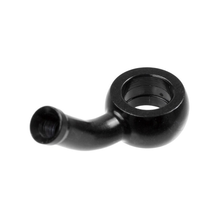 Csatlakozó elem, TRW, féktömlőhöz, 10,2mm, 30mm, fekete