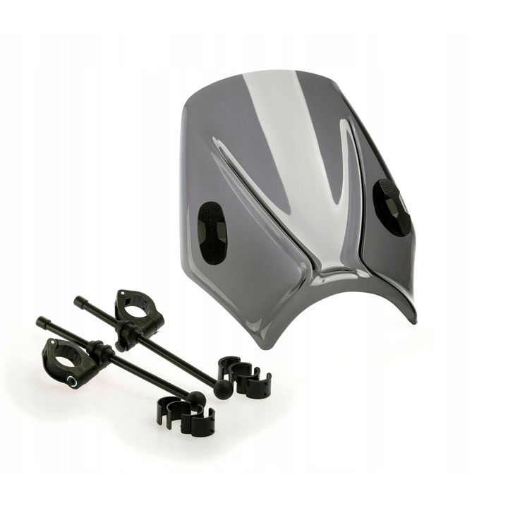 Предно стъкло PUIG, 320х285мм, двуточков монтаж