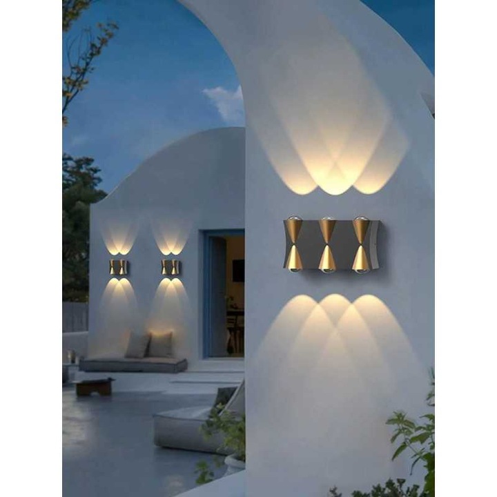 Aplica cu LED SUEVA® IP65 Exterior 6 W Lumina calda