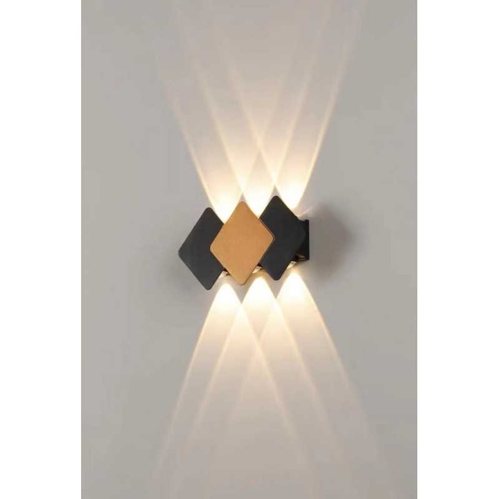 Led LightPlanet® стенна лампа IP65 Modern 6W Топла светлина