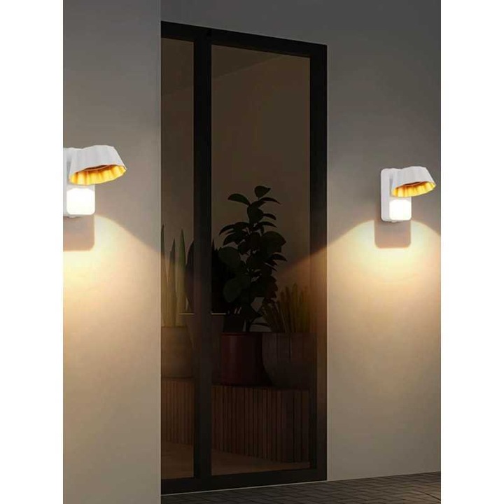 Aplica Cu Led JIJU® 7W Exterior Lumina Calda