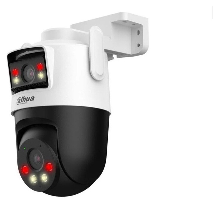 Wi-Fi камера за наблюдение Dahua, PICO DUAL D1, 10MPx, куполна, IP, PT, двойно осветление, аларма, microSD слот, IP66 @SmartWIz