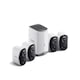 Kit camera de supraveghere wireless Baseus Security N1 Plus HomeStation H1 + 4 camere video, 2K, 8x Digital Zoom, Smart Detection, Baterie 10500 mAh, IP67