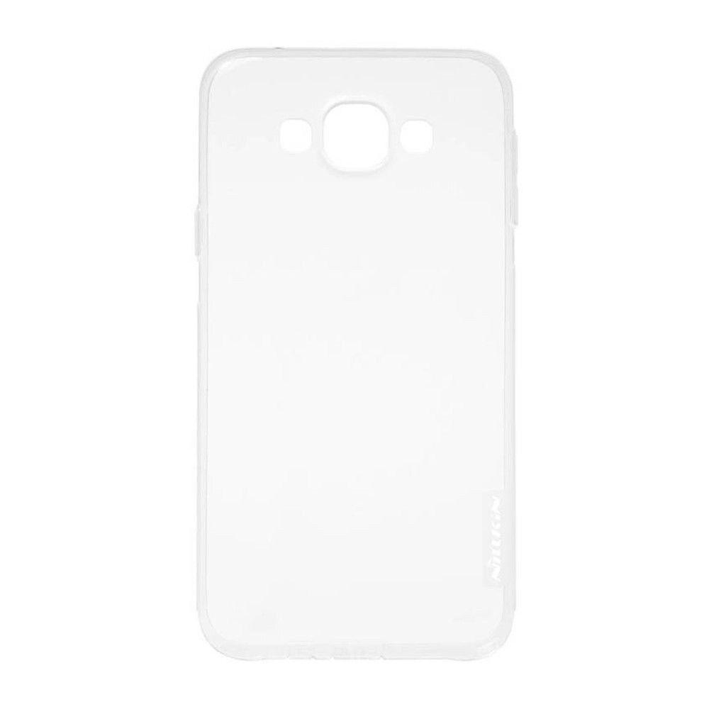 Husa de protectie telefon mobil din silicon compatibila cu Galaxy E7, transparent