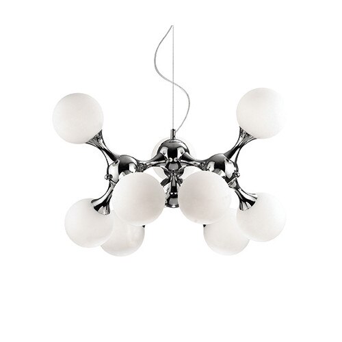 Lustra, NODI BIANCO SP9, IDEAL LUX, Crom