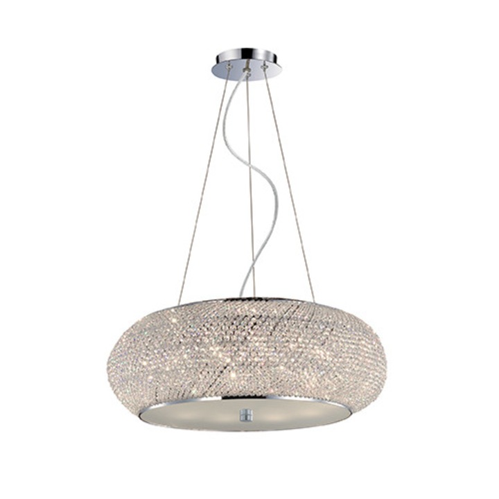 Lustra, PASHA SP10 CROMO, IDEAL LUX, Crom