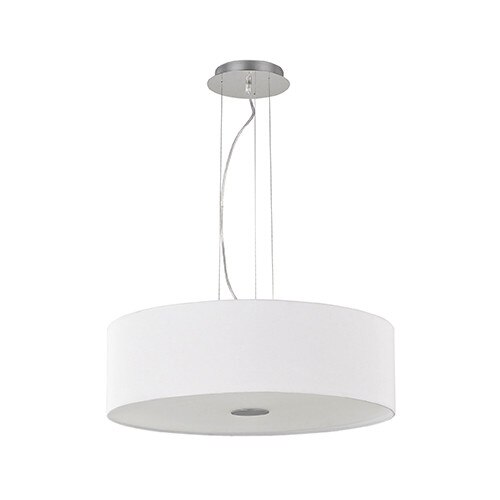 Lustra, WOODY SP5 BIANCO, IDEAL LUX, Alb