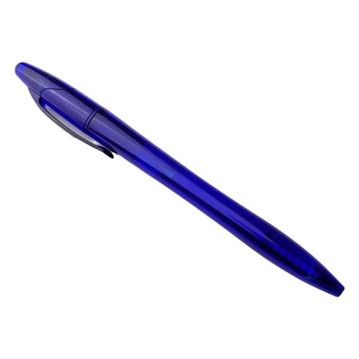 Set 5 bucati, Pix Ergonomic cu Evidentiator incorporat, culoare Albastru