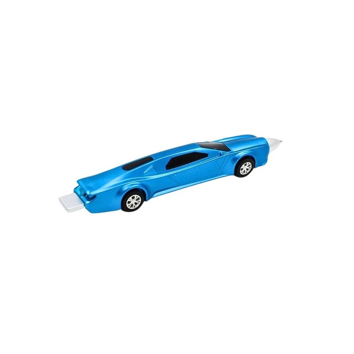 Vicces toll, metálkék autómodell, Vehicles Collection