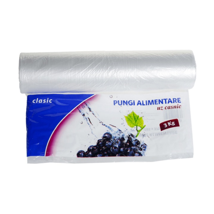 Pachet 3 X Pungi Alimente Safir Classic 3kg 350buc