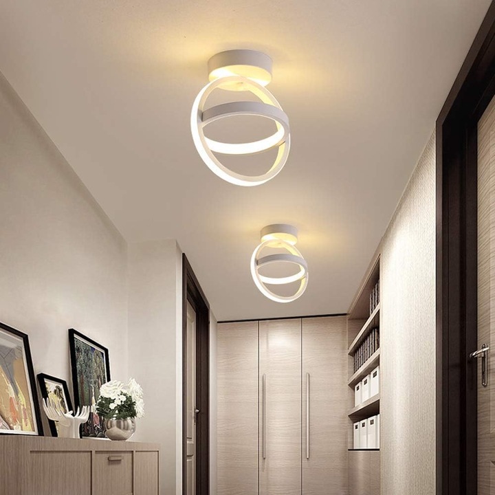 Plafoniera 2 Cercuri LED SUEVA® Lumina Calda Neutra Rece 26 W