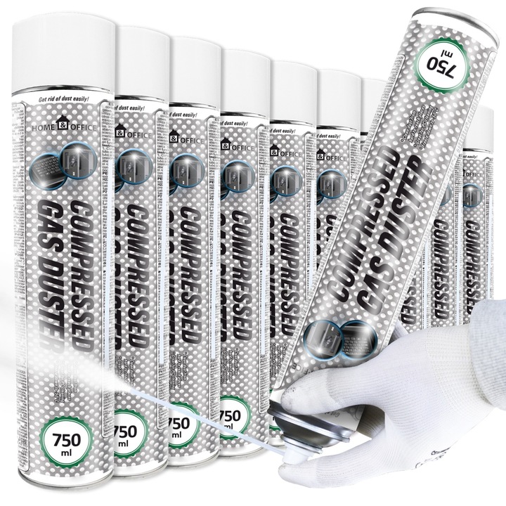 Set 10 Spray-uri Racire AABCOOLING 750ml - Transparent, Utilizare Profesionala si Uz Casnic