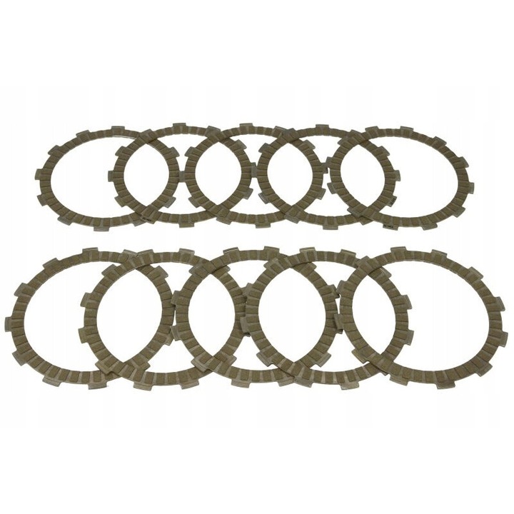 10 db TRW MCC 213-10 kuplungtárcsás készlet, motorkerékpárokhoz