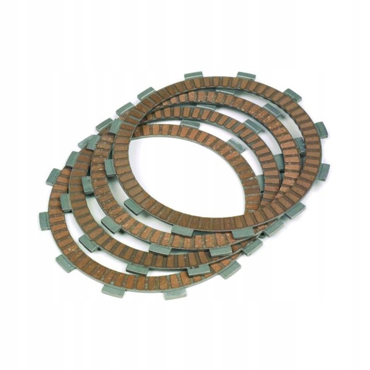 Set 4 placi de ambreiaj TRW MCC550-4, 125,2x115x100x3mm