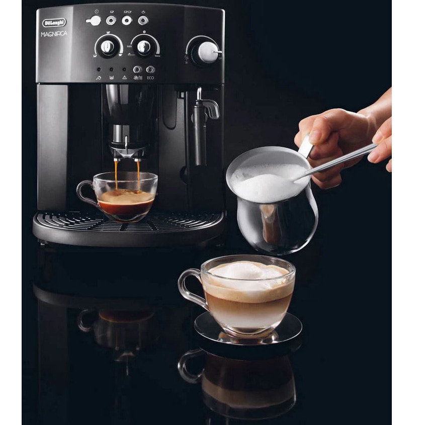 DeLonghi Caffe Magnifica ESAM4000-B automata kávéfőző, 1450W, 15 bar, 1.8  l, Fekete - eMAG.hu