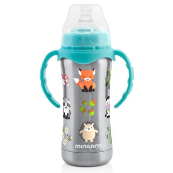 Termos Miniland Baby Lichide si Biberon Thermobaby 180 ml Termos Miniland Baby Lichide si Biberon Thermobaby 180 ml
