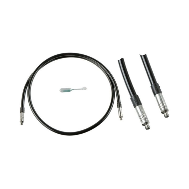 TRW rugalmas fékcső, 102cm, fekete, 0,12kg