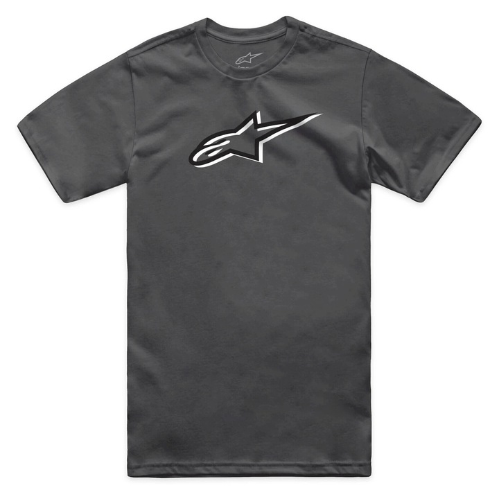 Мото тениска Alpinestars Ageless, сива, XXL, с лого